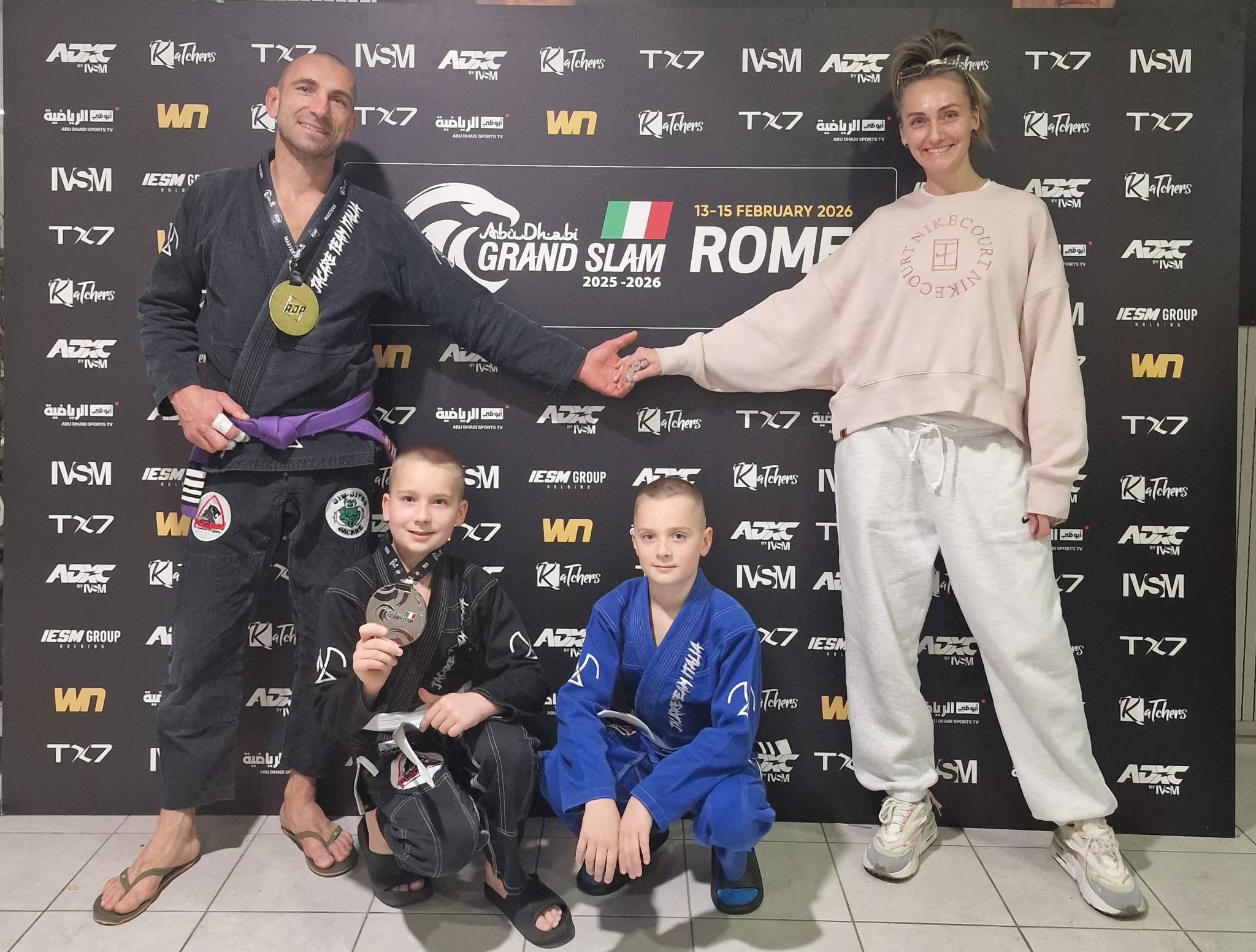 Jacaré Team Italia gara